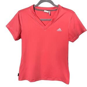 Adidas Clima365 Pink Vneck Shirt Size Small